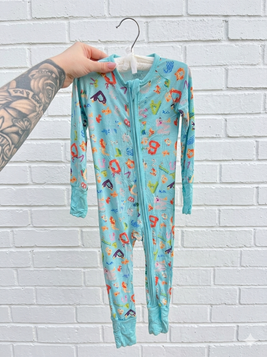 Luci Print Bamboo Zippy